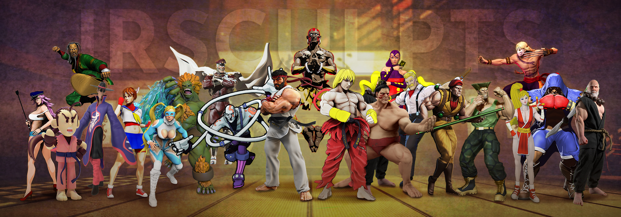 Street Fighter Fan Collaboration Banner Street Fighter Fan Collaboration Banner
